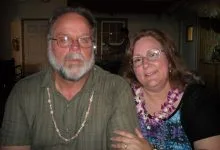 Mike Carr and wife