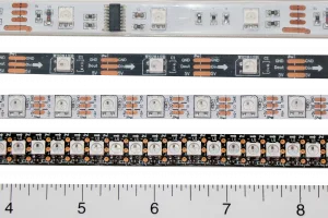Pixel ribbons came configured in different ways