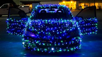The Christmas car