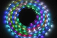 Smart pixel ribbon