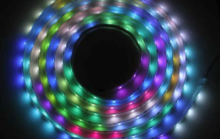 Smart pixel ribbon