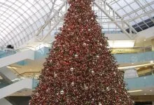 Commercial Christmas tree