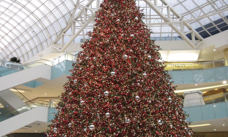 Commercial Christmas tree