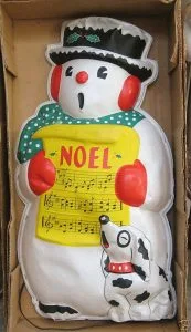 Blowmold plaque