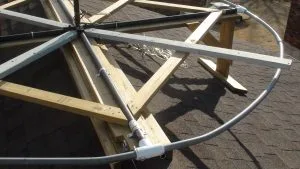 PVC pipe retainer board