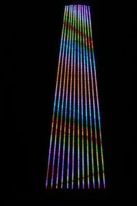 Pixel tree butterfly effect