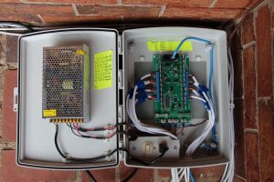 Pixel controller and low voltage power supply