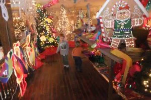Santaland and the kids