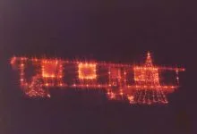Chuck's 1972 Christmas display