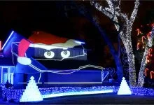Projection mapping on the Belcher home