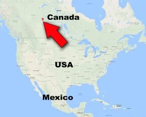 Where is Cold Lake? It's waaaaaay up north