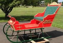 Santa's preferred method of transportation