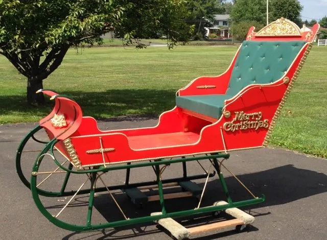 Santa's preferred method of transportation