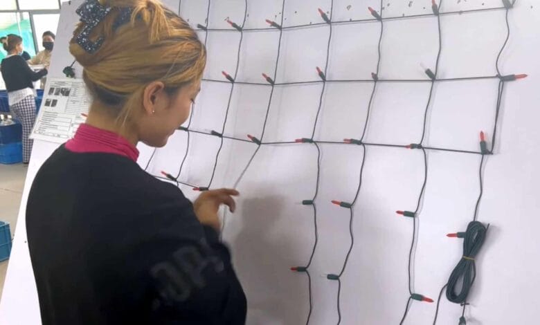 Making Christmas Lights