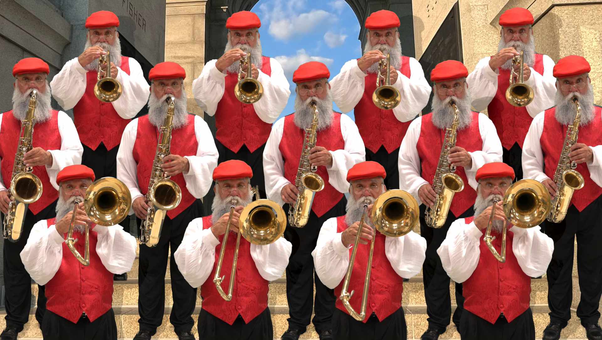 So Many Santas! - PlanetChristmas